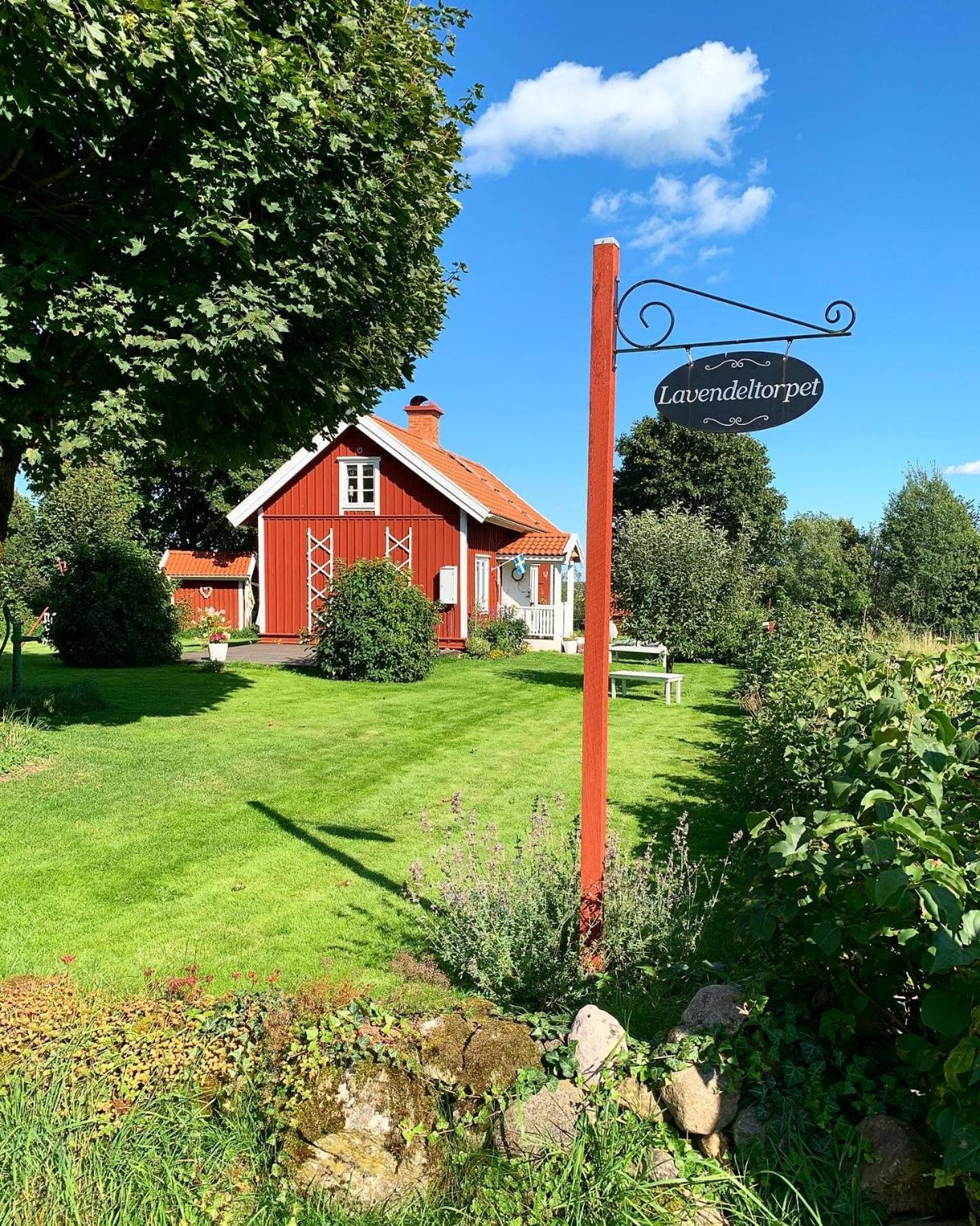 Bed and Breakfast Lavendeltorpet Haggum Exterior foto